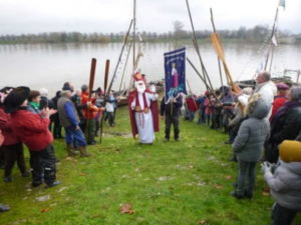 Les mariniers de Châteauneuf-sur-Loire fêtent Saint Nicolas